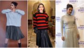 From Kate Middleton To Deepika Padukone, Here Are Six Ways To Wear A Pleated Skirt With A Sweater To Be Warm And Fashionable