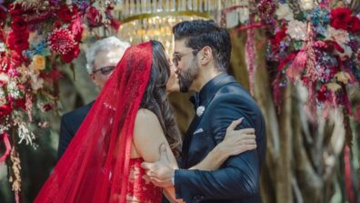 Inside Wedding Photos: Farhan Akhtar and Shibani Dandekar seal it with a passionate kiss, see full album