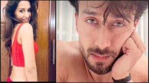 Internet On Fire: Disha Patani raises heat in red red bold outfit, ‘shirtless’ Tiger Shroff stares