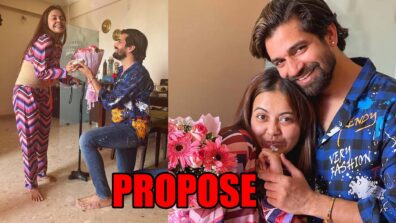 It’s official: Vishal Singh goes down on his knees to propose Devoleena Bhattacharjee