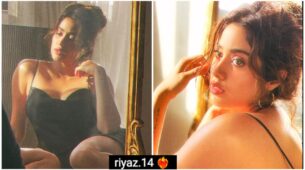 Janhvi Kapoor ‘dares to bare’, Riaz Aly is lovestruck seeing ‘bold and beautiful’ look