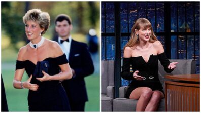 Princess Diana VS Taylor Swift In Unique Black Bodycon Look: Who Wore It Better?