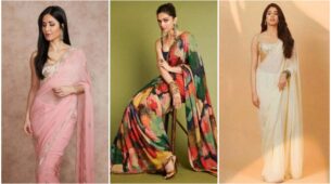 Janhvi Kapoor, Deepika Padukone To Kriti Sanon: These Actresses Proved To Us That Chiffon Sarees Are A Must-Haves For Everyone