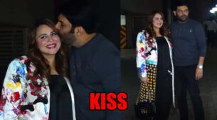 Kapil Sharma kisses wife Ginni Chatrath at Gehraiyaan screening, check video