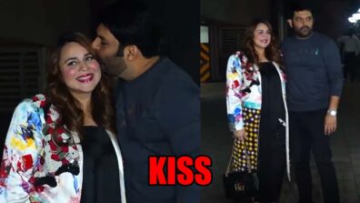 Kapil Sharma kisses wife Ginni Chatrath at Gehraiyaan screening, check video