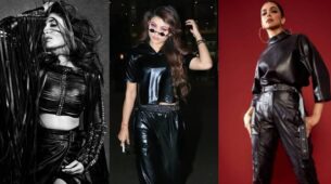 Kareena Kapoor, Urvashi Rautela & Deepika Padukone keep it chic in all-leather fashion