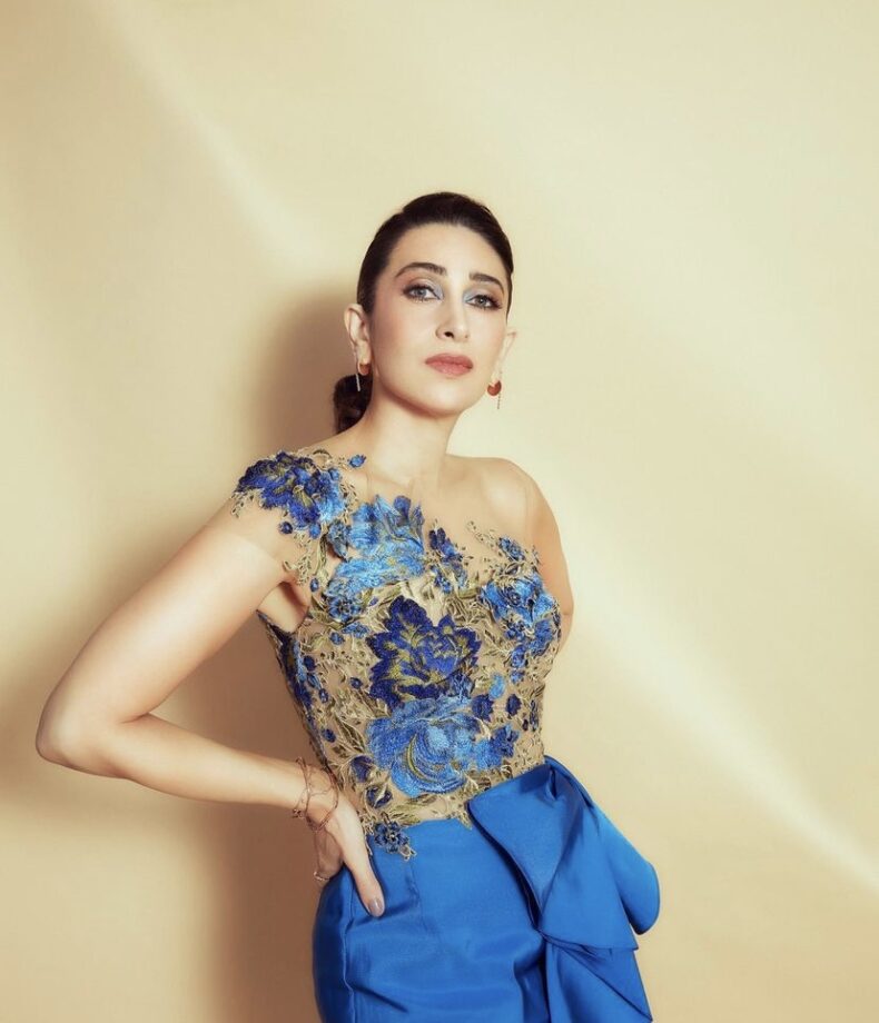 Karisma Kapoor’s This Blue Dress Looks Perfect For Your Cocktail Party; Yay Or Nay - 0