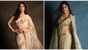 Katrina Kaif and Bhumi Pednekar are quintessential gorgeous damsels in Abu Sandeep Jani Khosla sarees, take cues