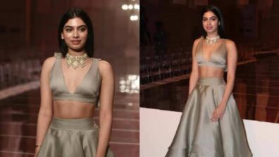 Khushi Kapoor Shows Us How To Be A Subtle Beauty In Muted Tones, Instead Of Being Bold And Beautiful