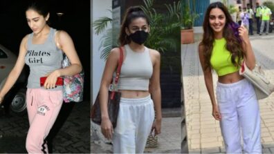 Kiara Advani, Sara Ali Khan and Alaya F are ‘fitness goals’ in tank top and joggers, see pics