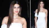 Kriti Sanon’s Showpo Ruched White Dress And Red Shoes Are PERFECT For Late Night Party