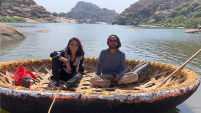 Kumkum Bhagya actress Sriti Jha enjoys boat ride with favourite companion, can you guess who?