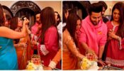 Kundali Bhagya Celebration: Happy Shraddha Arya and Dheeraj Dhoopar enjoy cake-cutting, see inside videos