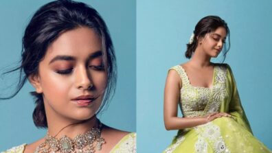 Lehenga Fashion: Keerthy Suresh Is ‘Feeling Exquisite’, Take A Look