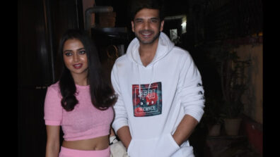 Love is in the air: Tejasswi Prakash can’t stay away from BF Karan Kundrra, caught on camera spending romantic time on Naagin sets