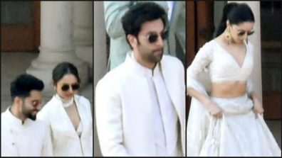 Luv Ranjan Wedding: Ranbir Kapoor, Shraddha Kapoor, Rakul Preet Singh and Jackky Bhagnani spotted twinning in white, see viral pics