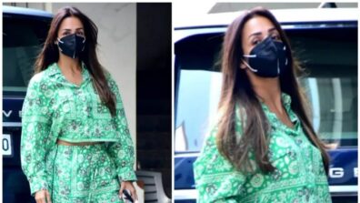 Malaika Arora Nailed Comfortable Casual Style In A Zara Bandana Patterned Coord Set: Is It A Yes Or A No?