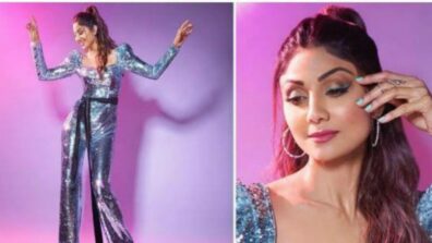 Shilpa Shetty Is All Glitter In Naja Saade’s Sequin Jumpsuit: See Pics