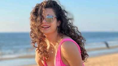 Mithila Palkar Wears A Pink Swimsuit Straight Out Of A “Postcard From The Beach”