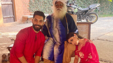 Mouni Roy and Suraj Nambiar seek blessings from Sadhguru after marriage, BFF Mandira Bedi is all hearts