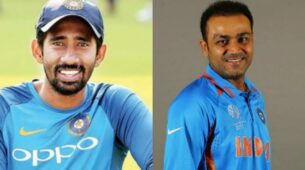 Naam Bol Daal…: Virender Sehwag has a special advice for Wriddhiman Saha, requests him to expose journalist’s name once again