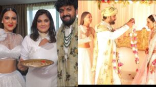 Nia Sharma slays ‘all-white’ look at brother’s big-fat Indian wedding, see photodump