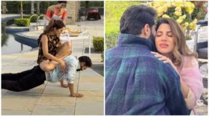 Nikki Tamboli gets emotional in love, receives romantic hug and forehead kiss from special person