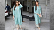 Nora Fatehi Makes Desi Statement As She Stuns In Light Blue Coloured Kurta, See Pictures