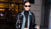 Top 5 Bella Hadid’s Leather Jacket Looks