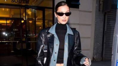 Top 5 Bella Hadid’s Leather Jacket Looks