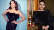 Old Is Gold: Karisma Kapoor and Madhuri Dixit roll back the clock, give ‘dark and sensuous’ diva vibes in black outfits