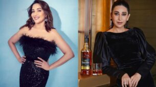 Old Is Gold: Karisma Kapoor and Madhuri Dixit roll back the clock, give ‘dark and sensuous’ diva vibes in black outfits