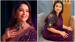 Old Is Gold: Madhuri Dixit and Vidya Balan roll back the clock, slay in ethnic vibes to win hearts