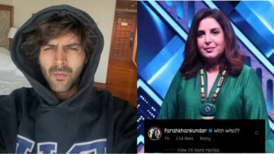 OOPS: Kartik Aaryan shares candid look after waking up, Farah Khan trolls him saying, “with who?”