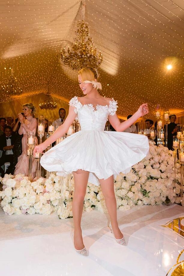 Paris Hilton Rocks In 4 Beautiful Wedding Outfits On Reception Day: See Here - 1