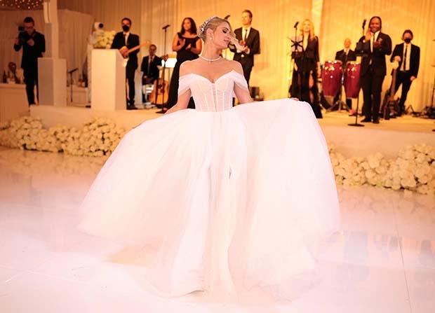 Paris Hilton Rocks In 4 Beautiful Wedding Outfits On Reception Day: See Here - 3