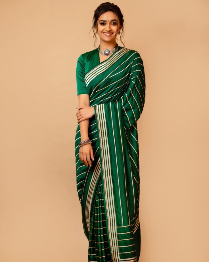 PICS: Over The Top Ethnic Looks Of Keerthy Suresh That Have Always Blown Our Minds - 2