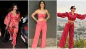 Priyanka Chopra, Alaya F and Urvashi Rautela give high-chic western vogue vibes in crimson red co-ord sets, take cues