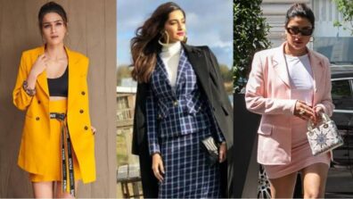 Priyanka Chopra, Kriti Sanon & Sonam Kapoor channel their inner boss-lady in skirt suit trend