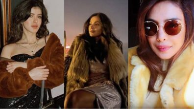 Priyanka Chopra, Shibani Dandekar and Shanaya Kapoor keep it high-chic and classy in faux fur coat, check ASAP