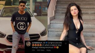 Raghav Sharma buys a swanky Mercedes Benz, rumoured girlfriend Avneet Kaur says ‘Congratulations, always making me proud’