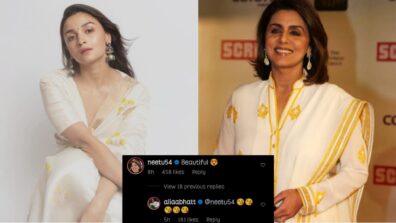 Ranbir Kapoor’s mother Neetu Kapoor finds Alia Bhatt’s latest snap too ‘beautiful’, ‘Gangubai’ actress sends kisses her way