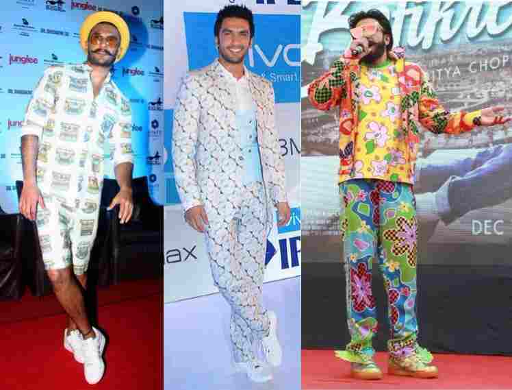 Ranveer Singh On Breaking The Fashion Taboo, 5 Outfits To Prove - 2