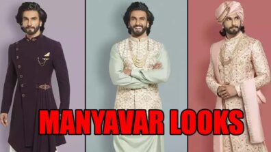 Ranveer Singh’s Best Manyavar Looks We Would Love To Try