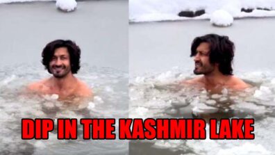 Real Action Hero: Vidyut Jammwal Takes A Dip In The Kashmir Lake At 8 Degree Temperature; Fans Are Surprised To See This Video