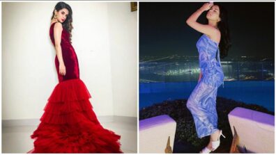 Red Gown Or Blue Bodycon Of Avneet Kaur: What’s Your Pick For Date Night Party?