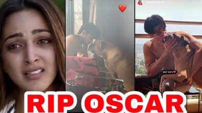 RIP: Kiara Advani is heartbroken after rumoured BF Sidharth Malhotra’s dog Oscar’s death, shares unseen photos