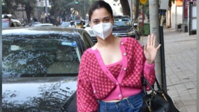 Rocking The Baggy Jeans And Knitted Sweater Tamannaah Bhatia Has Never Failed To Serve Looks!