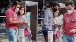 Royalty Personified: Saif Ali Khan enjoys family lunch with Sara and Ibrahim Ali Khan, see viral video