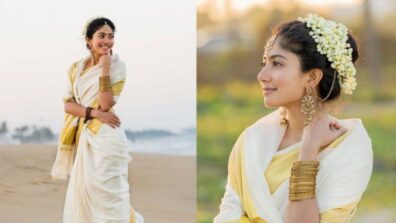 Sai Pallavi In A Cultural Khaki Saree Is Out Of This World